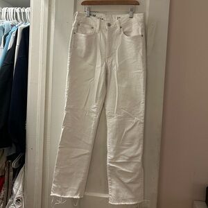 J. Crew Slim Boyfriend Jean in White